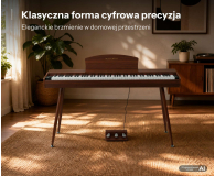 MusicMate Pianino cyfrowe MM-P40-BW ClassicTouch - BURLYWOOD - 1588212 - zdjęcie 11